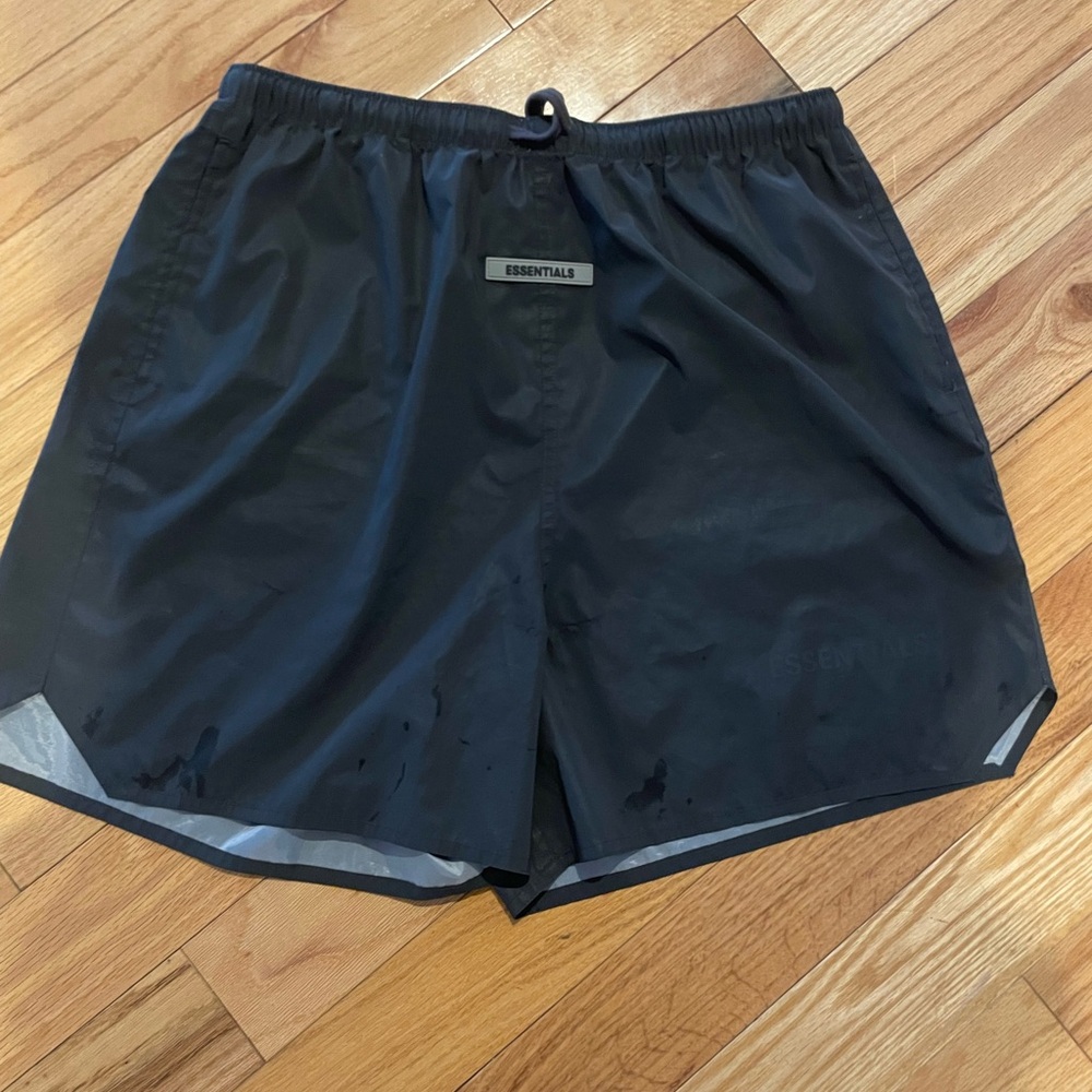 Essentials Charcoal Men's Athletic Shorts